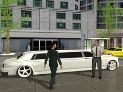 खेल Limo Taxi Driving Simulator: Limousine Car Games ऑनलाइन