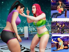 खेल Real women wrestling Ring fighting ऑनलाइन