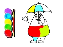 खेल Grimace Click and Paint ऑनलाइन
