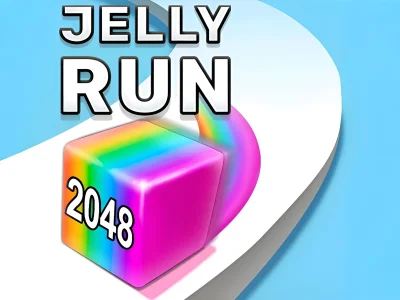 खेल Jelly Run 2048 ऑनलाइन