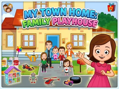 खेल My Town Home: Family Playhouse ऑनलाइन
