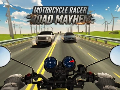 खेल Motorcycle Racer: Road Mayhem ऑनलाइन