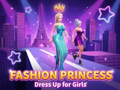 खेल Fashion Princess Dress Up for Girls ऑनलाइन
