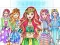 खेल Girl Coloring Dress Up Games ऑनलाइन