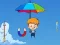 खेल Umbrella Falling Guy ऑनलाइन
