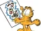 खेल Garfield connects the dots ऑनलाइन