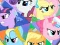 खेल Pony Round Puzzle ऑनलाइन