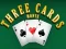 खेल Three cards monte ऑनलाइन