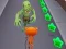 खेल Angry Cat Run Zombies Alley ऑनलाइन