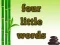 खेल Four Little Words ऑनलाइन