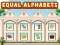 खेल Equal Alphabets ऑनलाइन