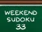 खेल Weekend Sudoku 33 ऑनलाइन