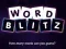 खेल Word Blitz ऑनलाइन