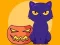 खेल Coloring Book: Halloween Cat ऑनलाइन