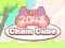 खेल Chain Cube 2048 3D ऑनलाइन