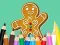 खेल Coloring Book: Gingerbreads ऑनलाइन