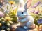खेल Jigsaw Puzzle: Sunny Forest Rabbit ऑनलाइन