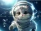 खेल Jigsaw Puzzle: Astronaut-Cat ऑनलाइन