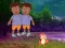 खेल Twins Escape From Night Forest ऑनलाइन