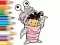 खेल Coloring Book: Monster Costume Girl ऑनलाइन