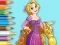 खेल Coloring Book: Princess Rapunzel ऑनलाइन