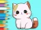 खेल Coloring Book: Cute Kitten ऑनलाइन