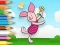 खेल Coloring Book: Piglet Holds Toy Windmill ऑनलाइन
