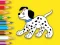 खेल Coloring Book: Cute Spotted Dog ऑनलाइन
