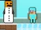 खेल Noob vs Pro Snowman ऑनलाइन