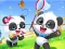 खेल Jigsaw Puzzle: Baby Panda Spring Outing ऑनलाइन