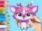खेल Coloring Book: Cute Fluvsies ऑनलाइन