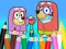 खेल Coloring Book: Bluey Flossing Grannies ऑनलाइन