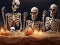 खेल Halloween Skeleton Colony Escape ऑनलाइन