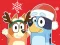 खेल Jigsaw Puzzle: Bluey Christmas Gift ऑनलाइन