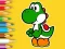 खेल Coloring Book: Yoshi Fishing Day ऑनलाइन