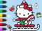 खेल Coloring Book: Hello Kitty Christmas ऑनलाइन