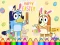 खेल Coloring Book: Bluey Happy Easter ऑनलाइन