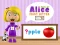 खेल World of Alice First Letter ऑनलाइन