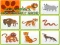 खेल Wild Animals Kids Memory game ऑनलाइन