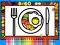 खेल Color and Decorate Dinner Plate ऑनलाइन
