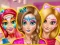 खेल Princesses Room Face Painting ऑनलाइन