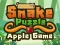 खेल Snake Puzzle Apple Game ऑनलाइन