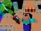 खेल Space Adventure: Noobiks Battle vs Zombies ऑनलाइन