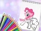 खेल Cute Pony Coloring Book ऑनलाइन
