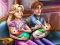 खेल Rapunzel Twins Family Day ऑनलाइन