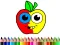 खेल Back To School: Apple Coloring Book ऑनलाइन