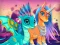 खेल Cute Unicorns And Dragons Puzzle ऑनलाइन