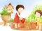 खेल Cartoon Childrens Day Puzzle ऑनलाइन