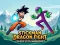 खेल Stickman Dragon Fight - Super Stick Warriors ऑनलाइन