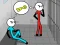 खेल Crazy Stickman Escape ऑनलाइन